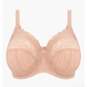 elomi Full Coverage Full Figure Underwire Nursing Bra Cameo Lace 40D